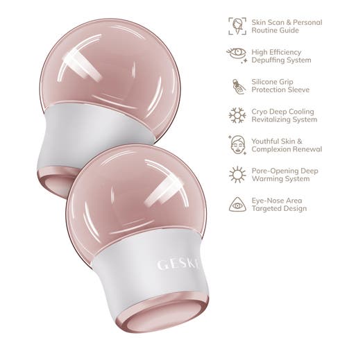 Geske Smartappguided Cool & Warm Face & Body Massager | 7 In Silver