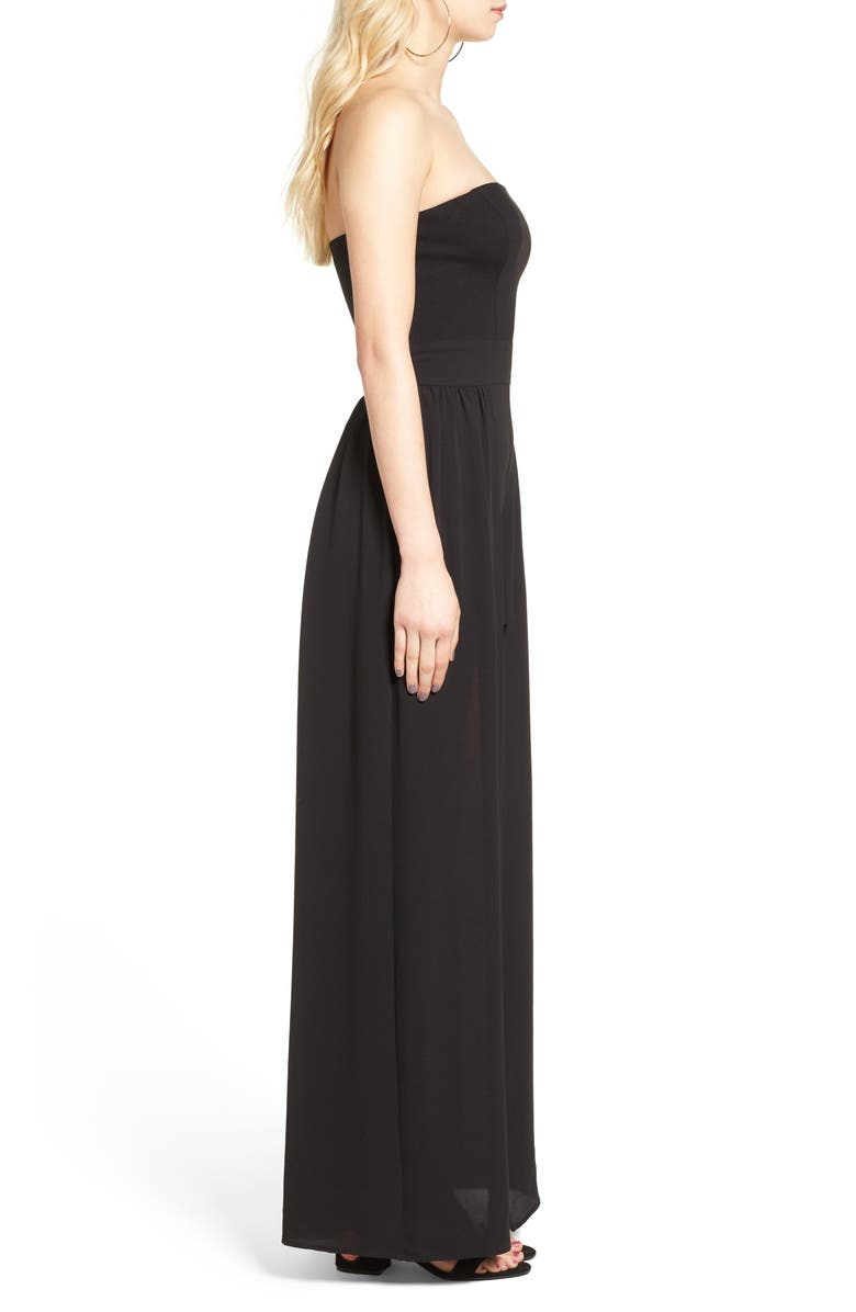 Leith Strapless Romper, Alternate, color,