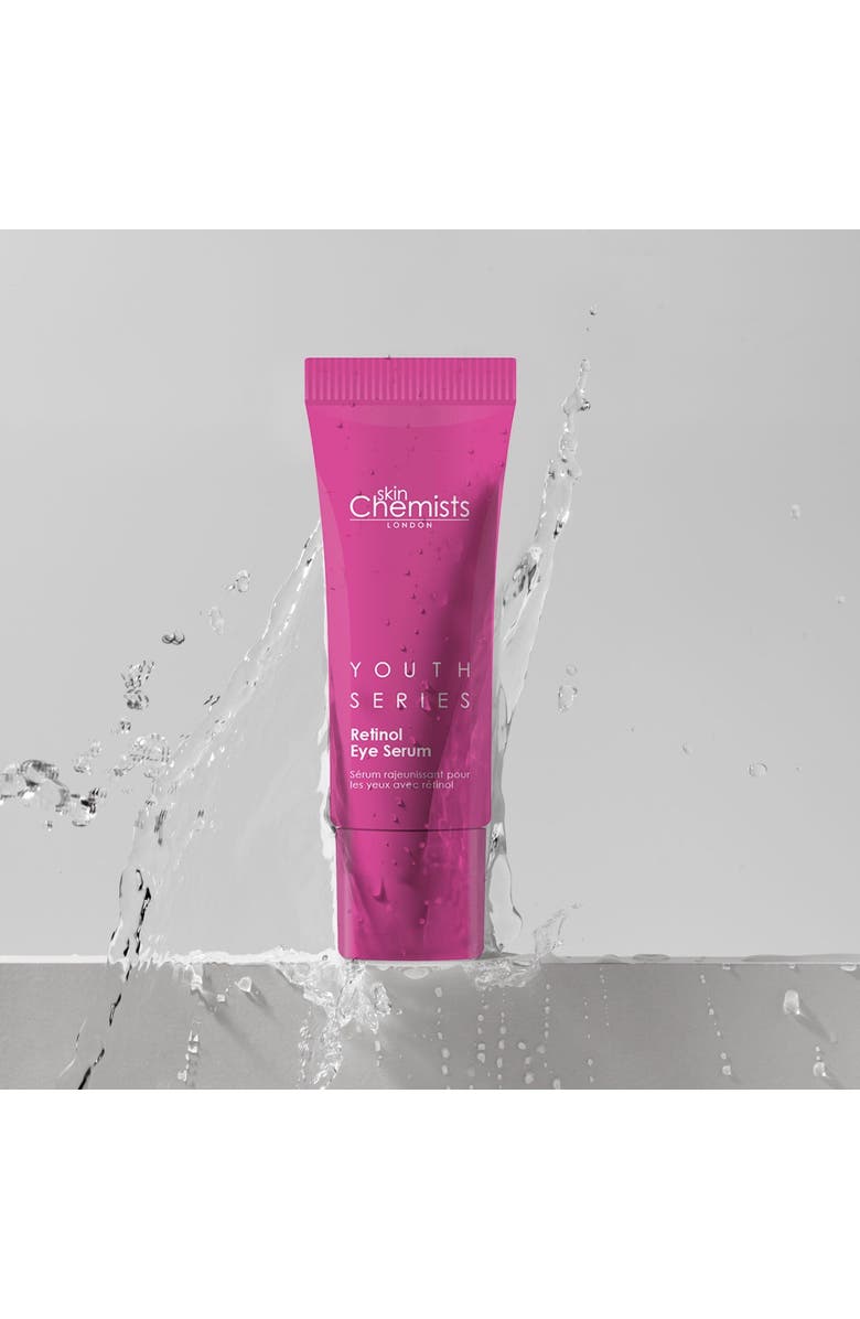 SKINCHEMISTS Youth Series Retinol & Bakuchiol Eye Serum 15ml x 3 Trio Set, Alternate, color, White