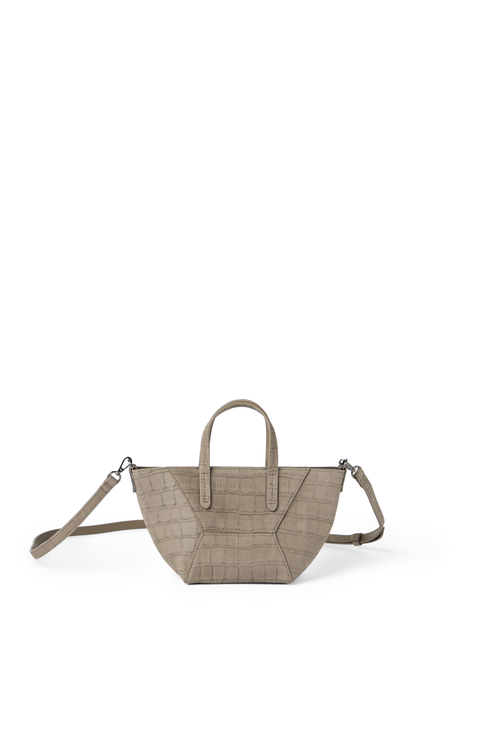 Croc print BC Duo mini bag