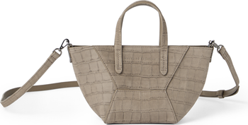 バッグ・カバンその他 BRUNELLO CUCINELLI BC Duo mini nubuck Croc Print bag with je Croc print BC Duo mini bag for Woman in Light Brown