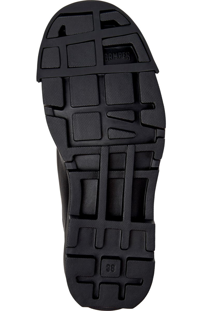 Camper Junction Cap Toe Penny Loafer, Alternate, color, Black Black