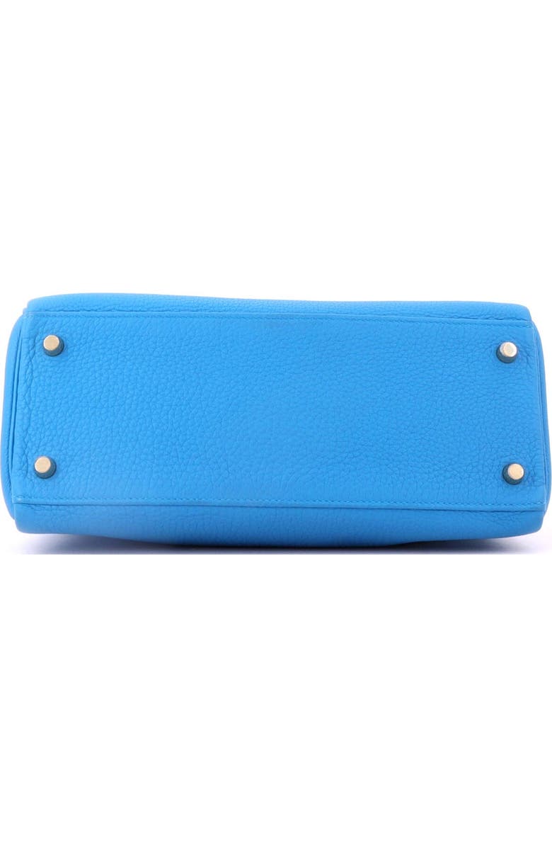 Pre-Owned Hermes Kelly Handbag Blue Togo with Gold Hardware 28, Alternate, color, Bleu Zanzibar