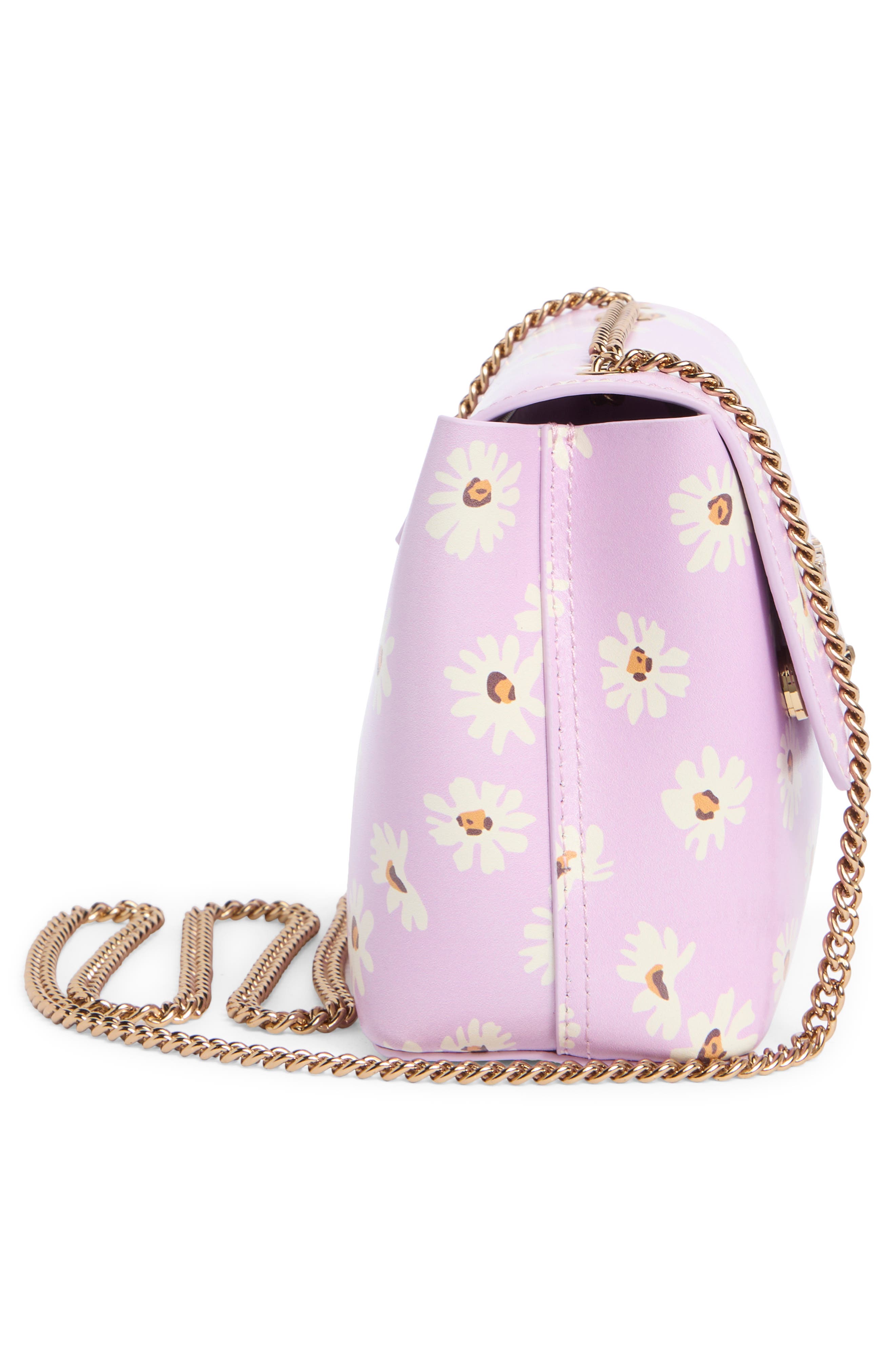 Kurt Geiger London Hampstead Flap Crossbody Bag, Alternate, color, Pink Combo