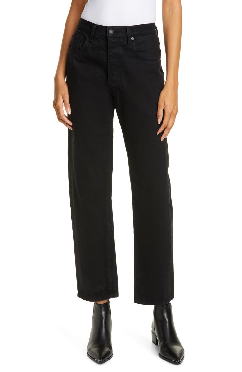 Nili Lotan Archer Straight Leg Jeans, Main, color,