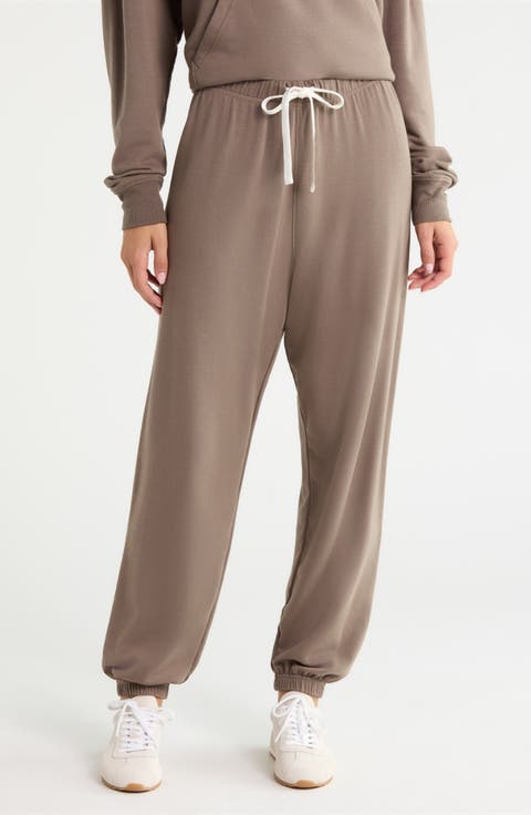 Andie Oversized Modal Fleece Sweatpants