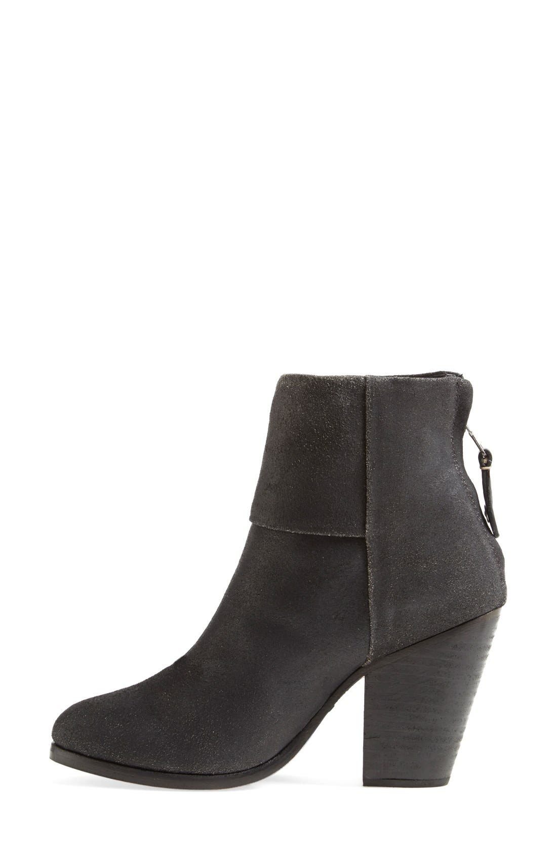 'Newbury' Bootie, Alternate, color, GRANITE