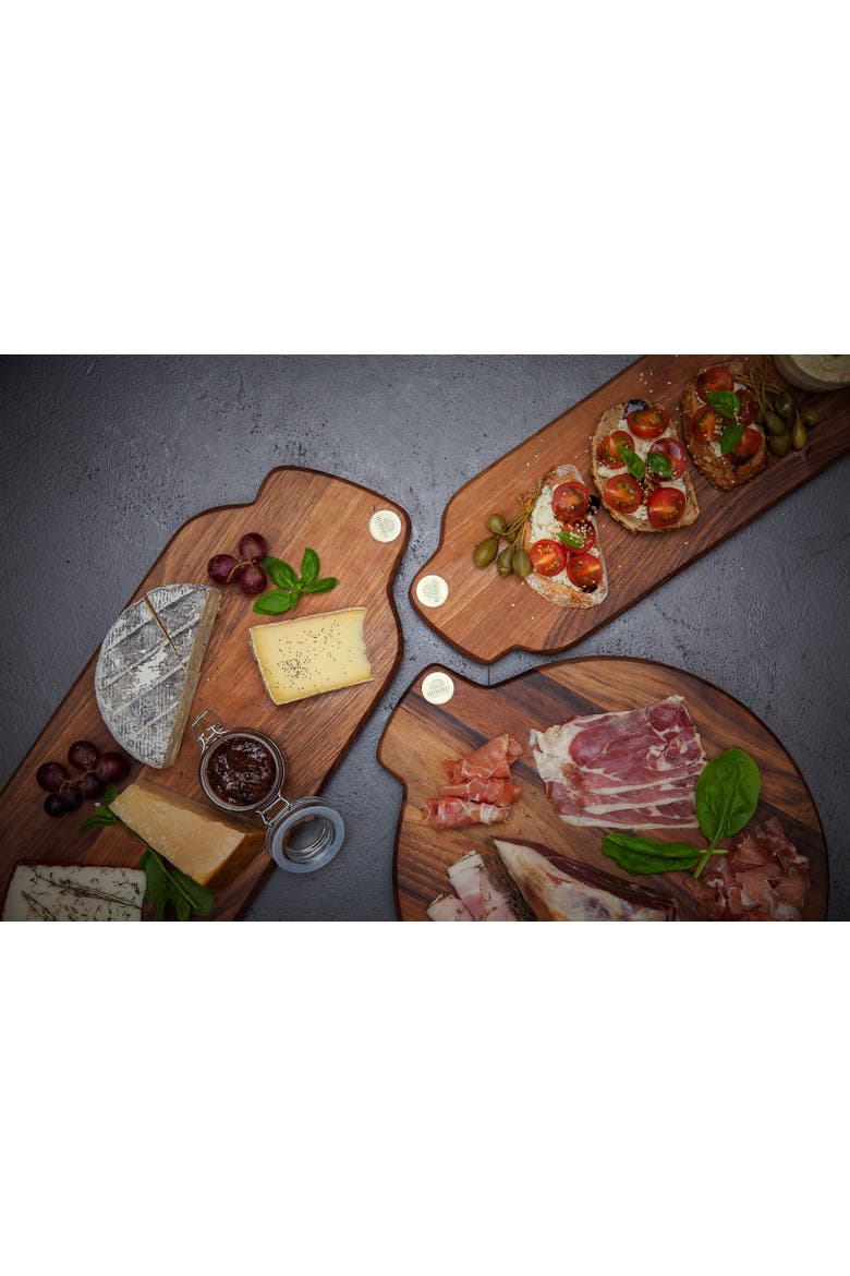 Olive Wood Cutting Board, 16" x 12" x 0.75", Alternate, color, Brown