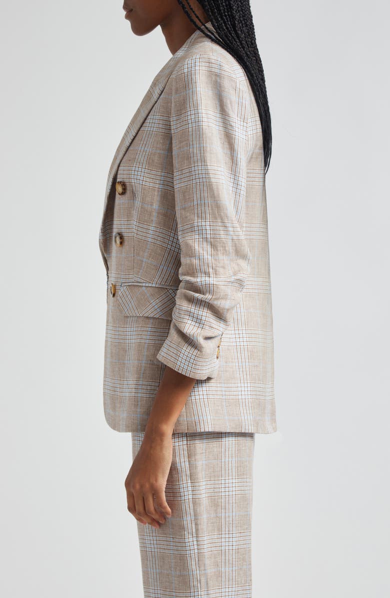Veronica Beard Beacon Plaid Dickey Jacket, Alternate, color,