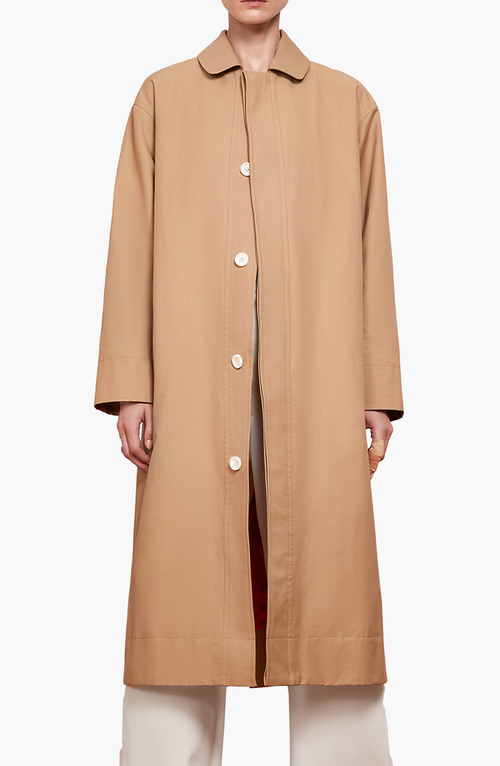 Caalo Reversible Sustainable Down Coat In Camel