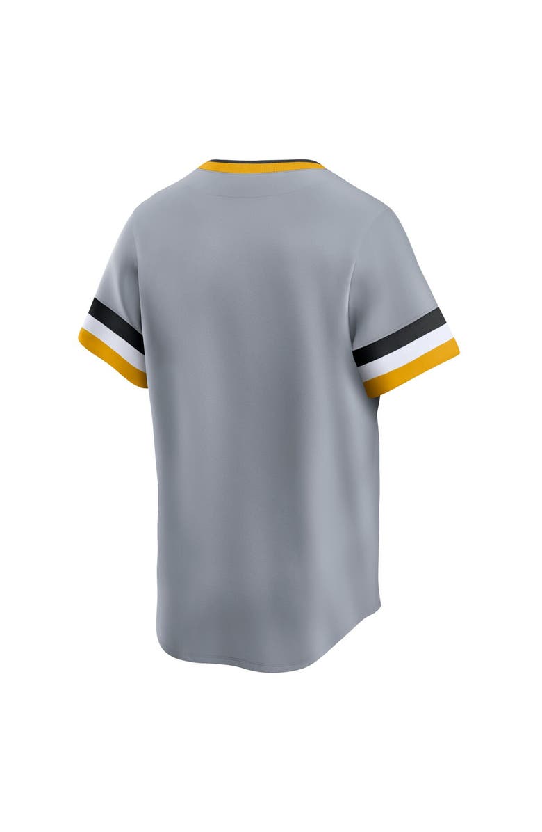Nike Men's Nike Gray Pittsburgh Pirates Cooperstown Collection Limited Jersey, Alternate, color, Gray