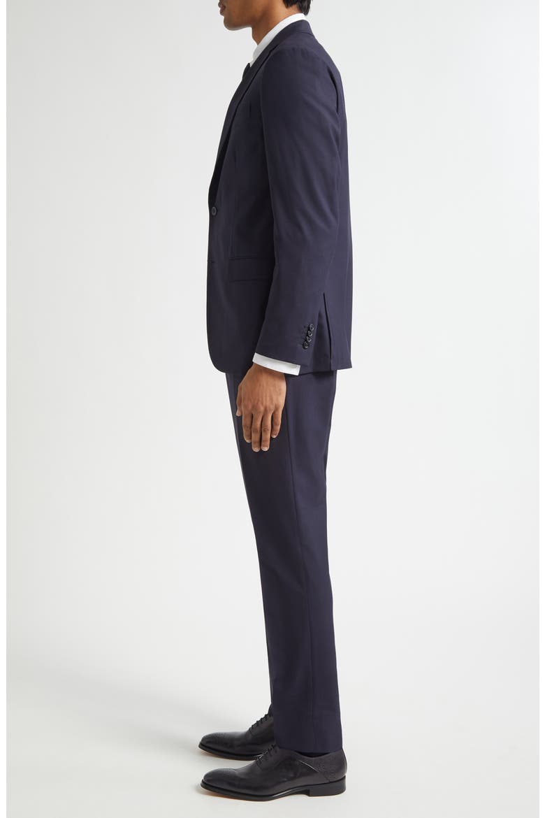 B-Line Virgin Wool Suit, Alternate, color, NAVY
