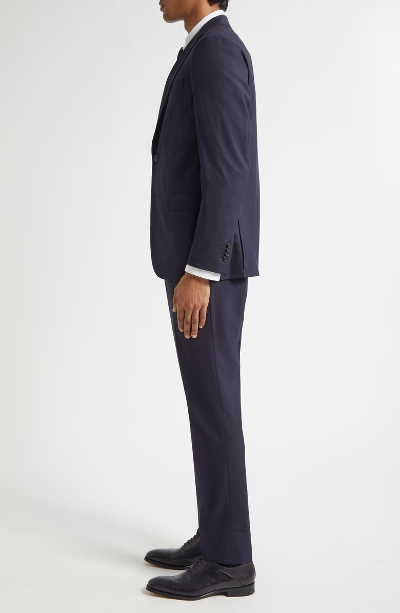 Boglioli B-Line Virgin Wool Suit, Alternate, color, Navy