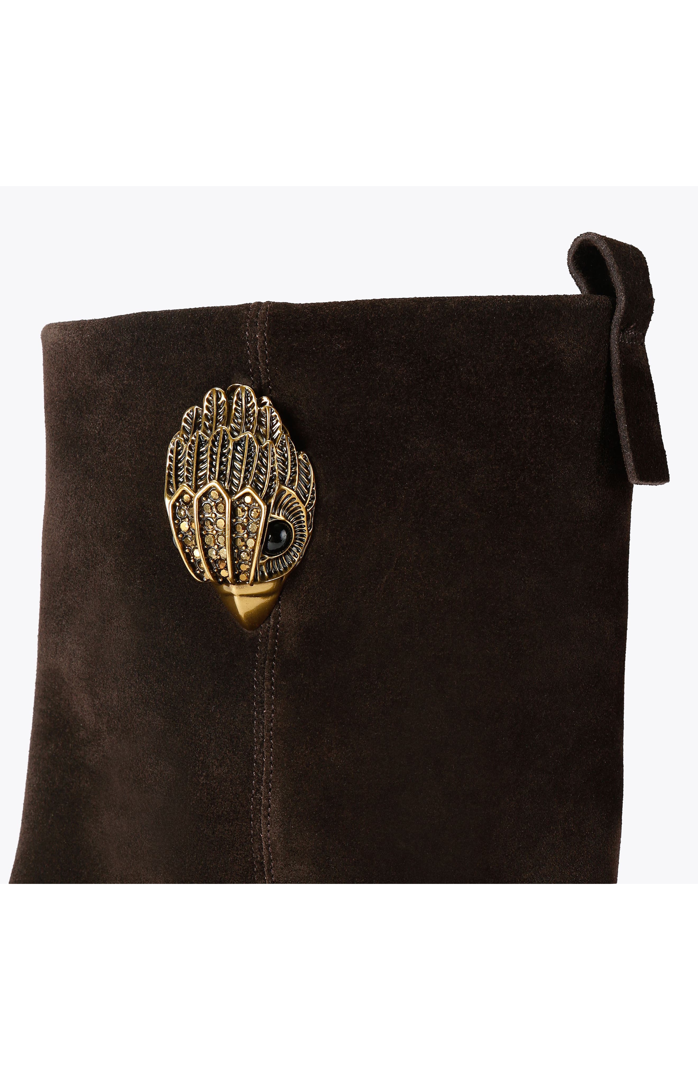 Stomp Leather Foldover Boot, Alternate, color, BROWN