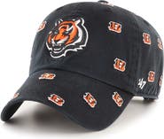 '47 Women's '47 Black Cincinnati Bengals Confetti Clean Up Adjustable Hat