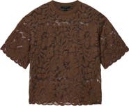 AllSaints Amelie Floral Lace T-Shirt