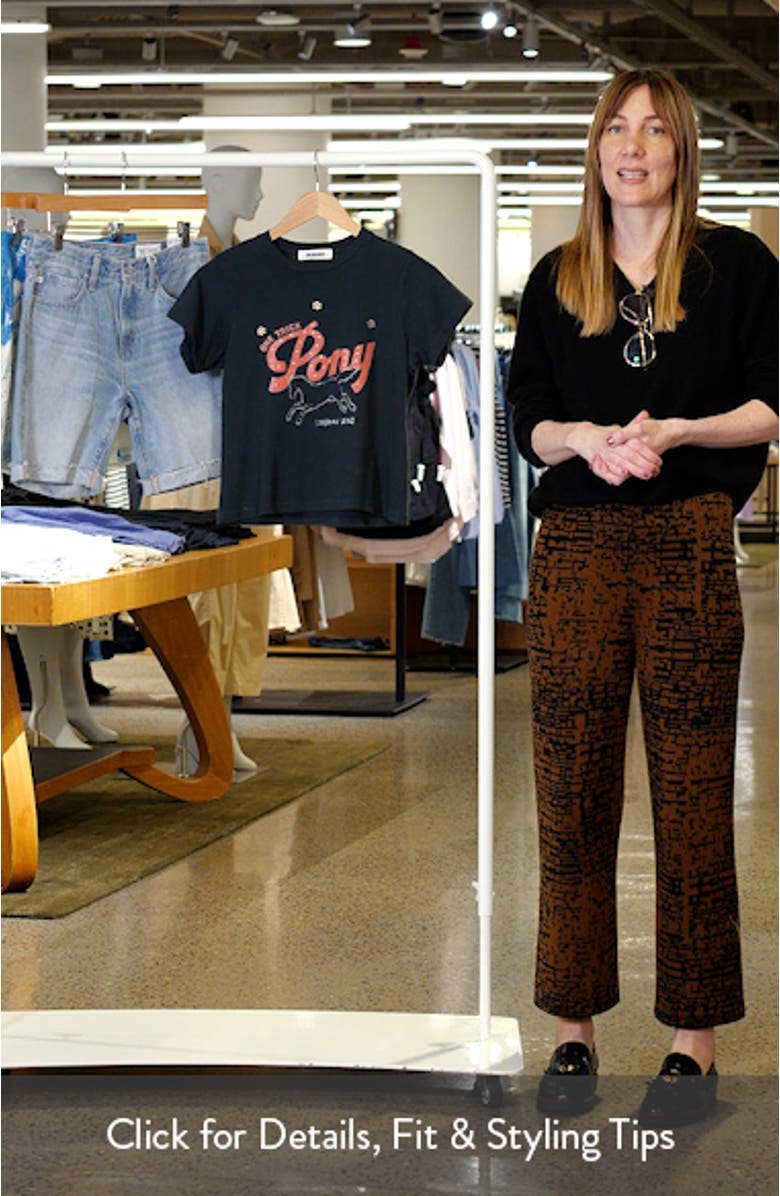 One Trick Pony Shrunken Graphic T-Shirt, sales video thumbnail