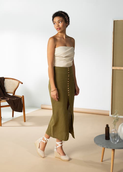 Viscata Culip Canvas Espadrille Wedges In Beige