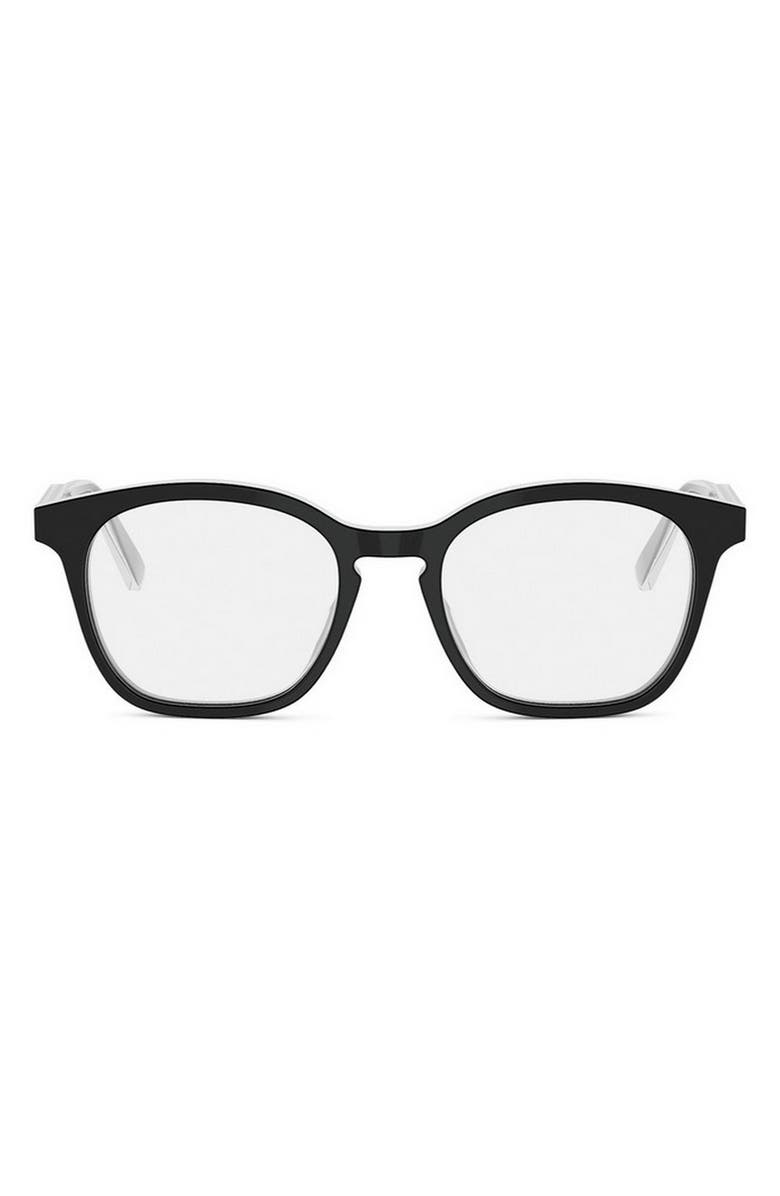DIOR Botanica S5I 52mm Square Optical Glasses, Main, color, 