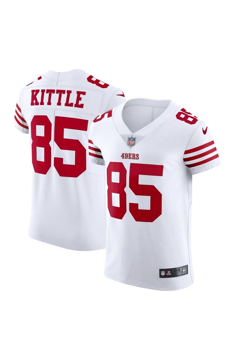 Nike Men's Nike George Kittle White San Francisco 49ers Vapor Elite Jersey, Main, color, White