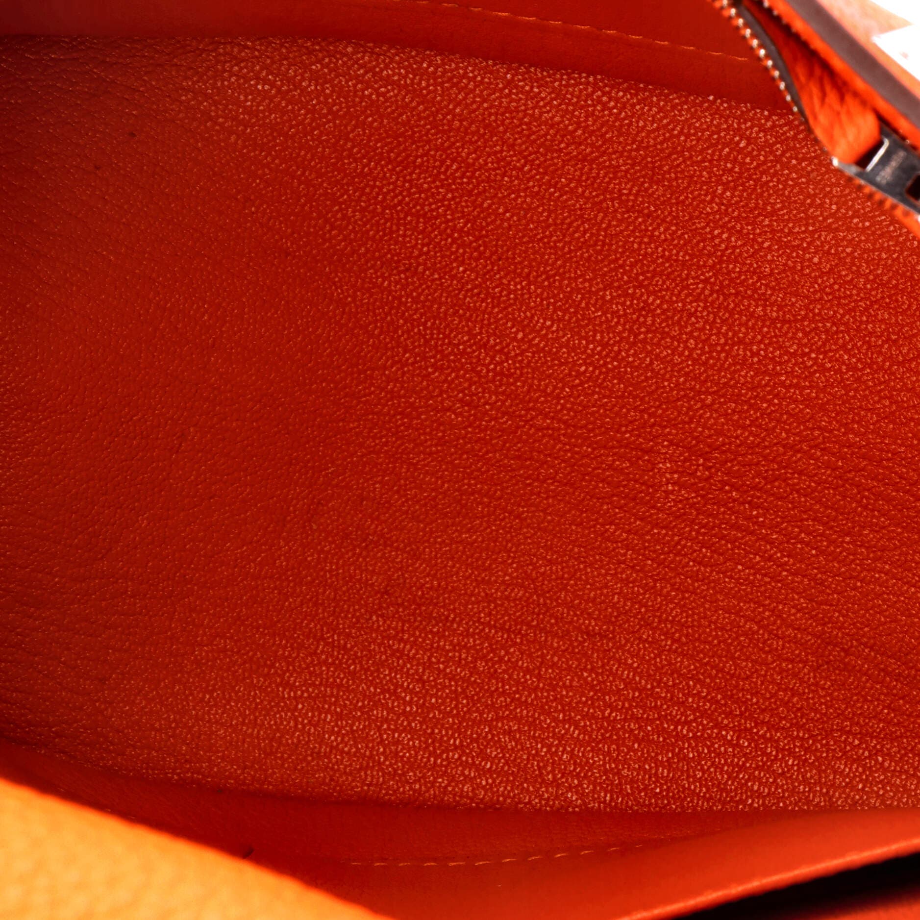Pre-Owned Hermes Jypsiere Bag Clemence 28, Alternate, color, Feu