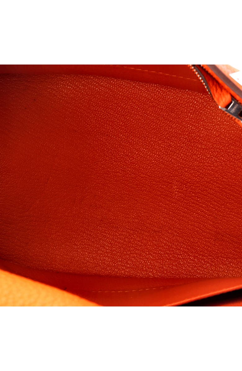 Pre-Owned Hermes Jypsiere Bag Clemence 28, Alternate, color, Feu