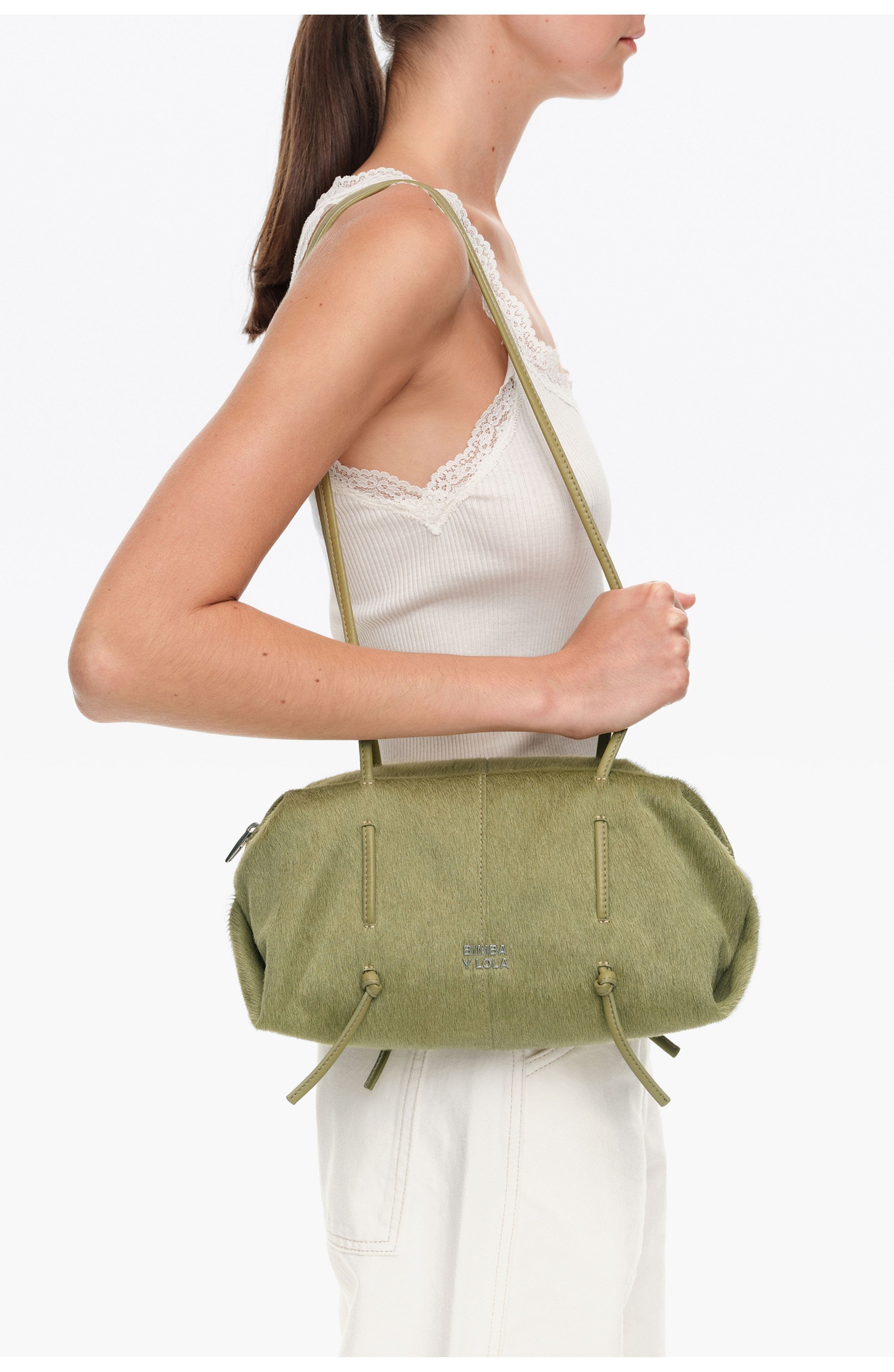 Fur Lolita Bag, Alternate, color, PALE GREEN