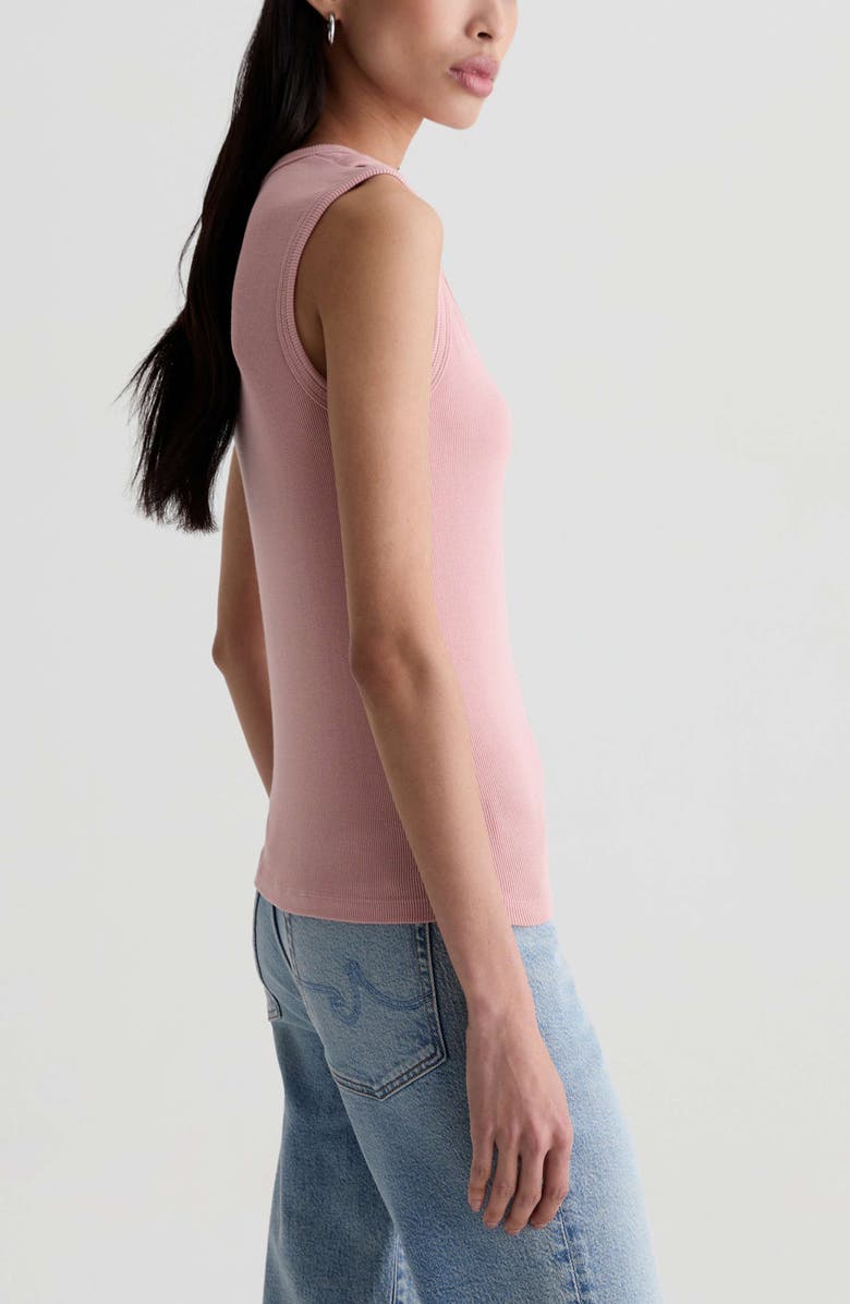 AG Miah Cutout Sleeveless Top, Alternate, color, Sparkling Rose