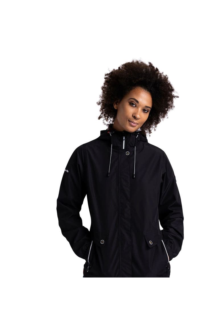 Flourish Waterproof Jacket, Alternate, color, Black