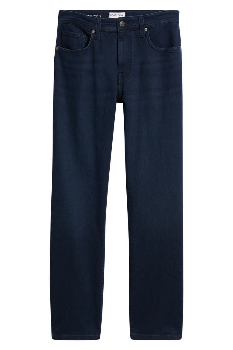 Straight Leg Jeans, Alternate, color, MIDNIGHT INDIGO WASH