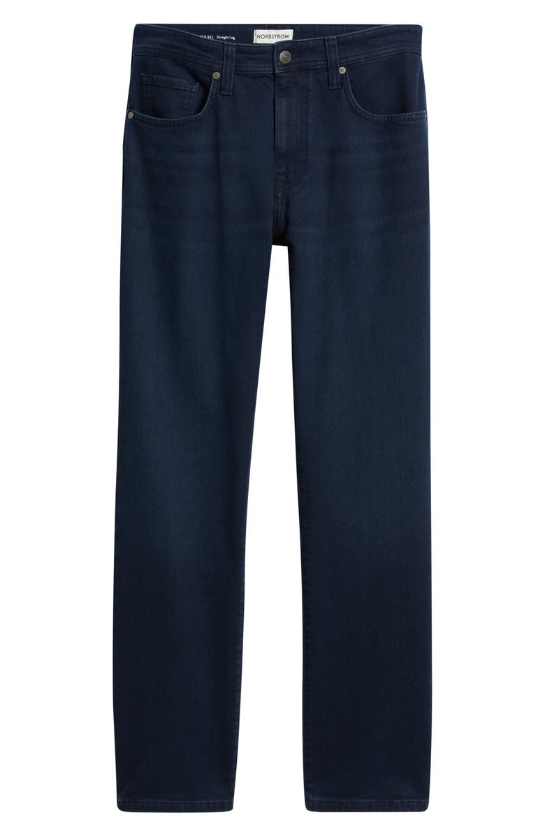 Nordstrom Straight Leg Jeans, Alternate, color, Midnight Indigo Wash