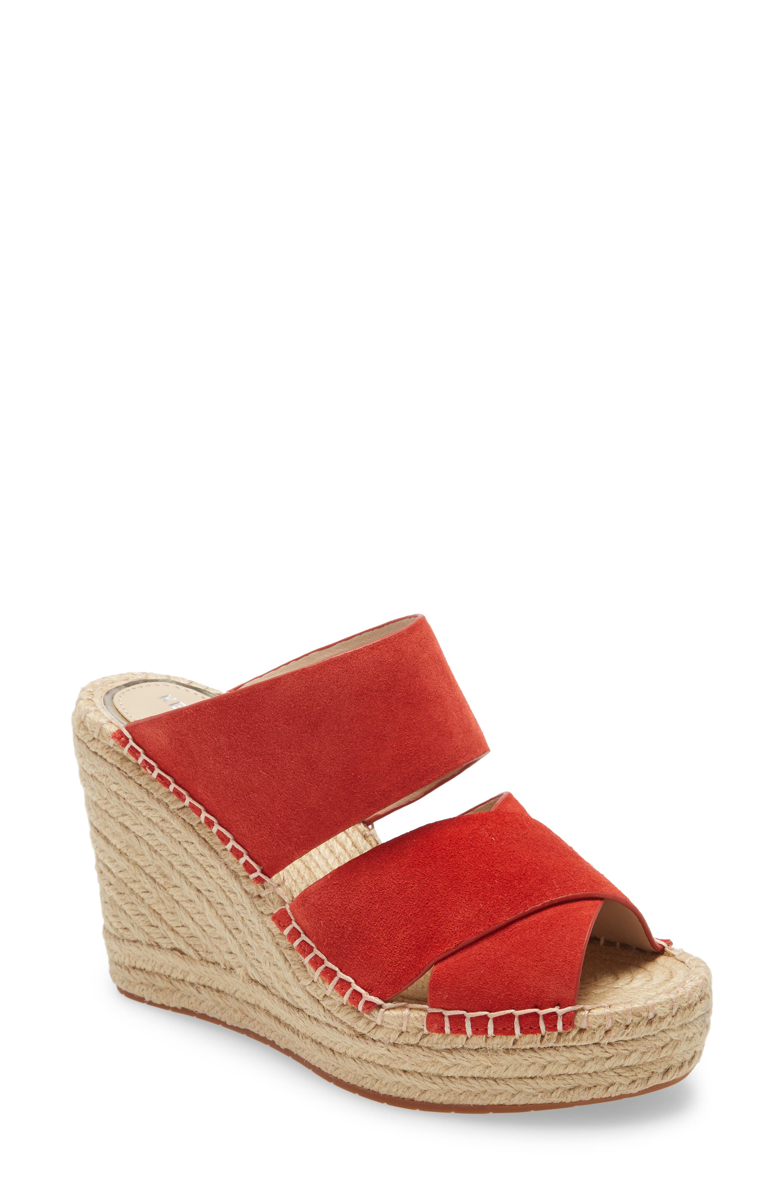 Kenneth Cole New York Olivia Wedge Slide Sandal, Main, color, 