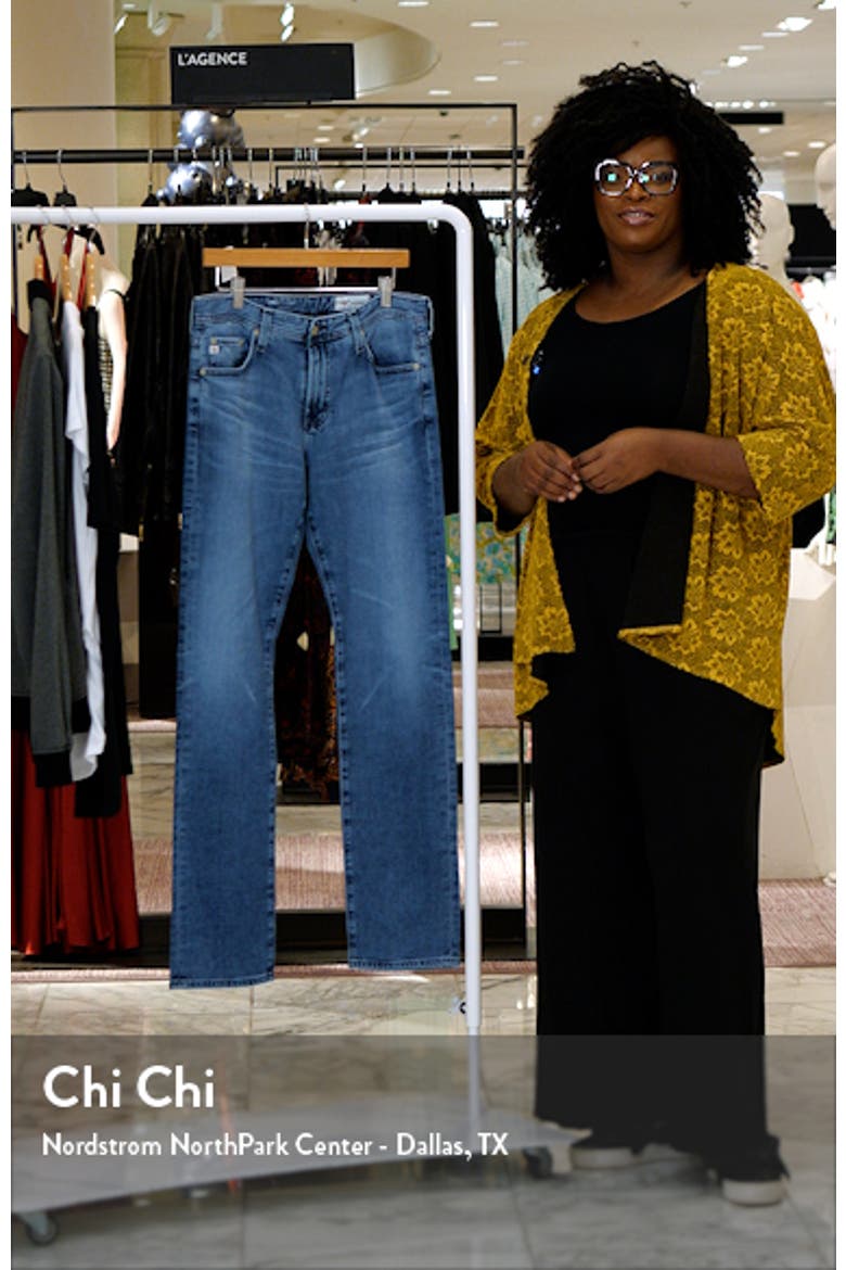 Everett Slim Straight Leg Jeans video