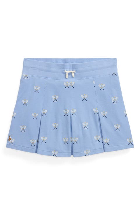 Kid's Pleated Print Skort (Big Kid)