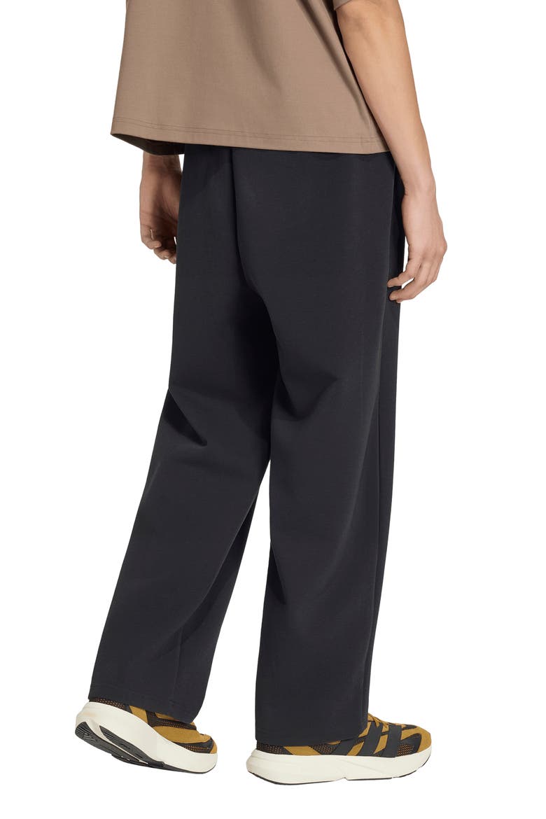 Soft Lux Straight Pants, Alternate, color, BLACK