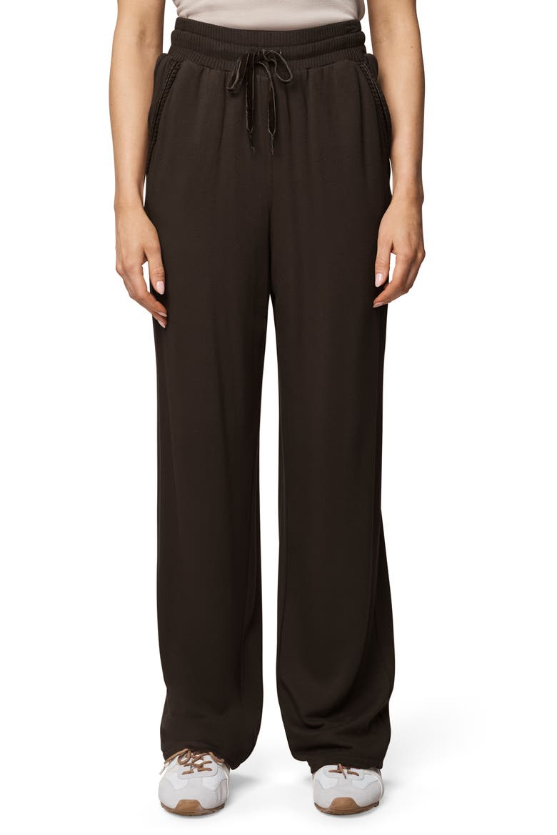 Supersoft Trim Pants, Main, color, SOFT CHOCOLATE BROWN
