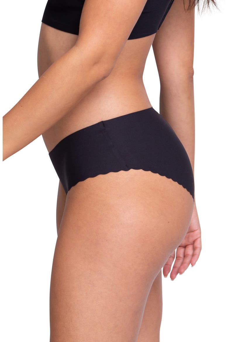 2-Pack Period & Leak Resistant Everyday Super Light Absorbency Briefs, Alternate, color, BLACK/ BLACK