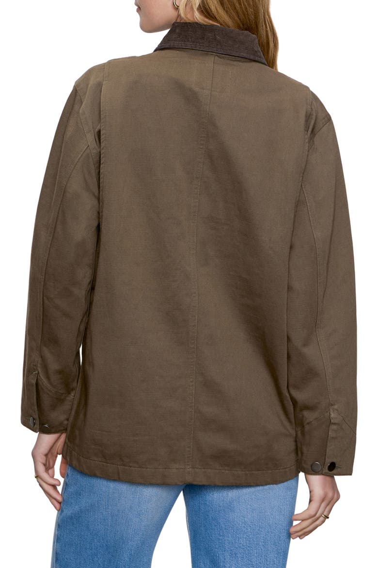Barn Jacket, Alternate, color, BURNT OLIVE