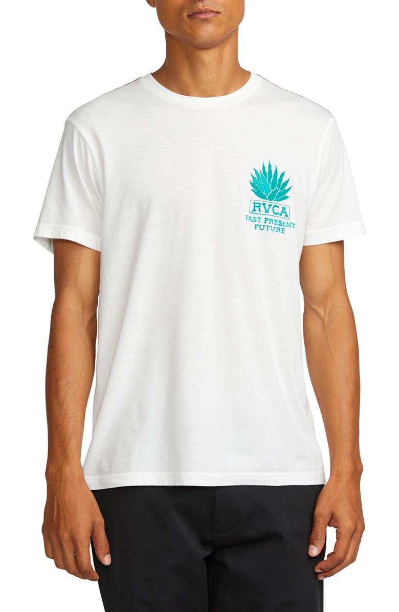 RVCA Agave Cotton Blend Graphic T-Shirt, Main, color, 