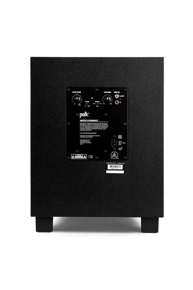 Monitor XT10 10" Powered Subwoofer, Alternate, color, Black
