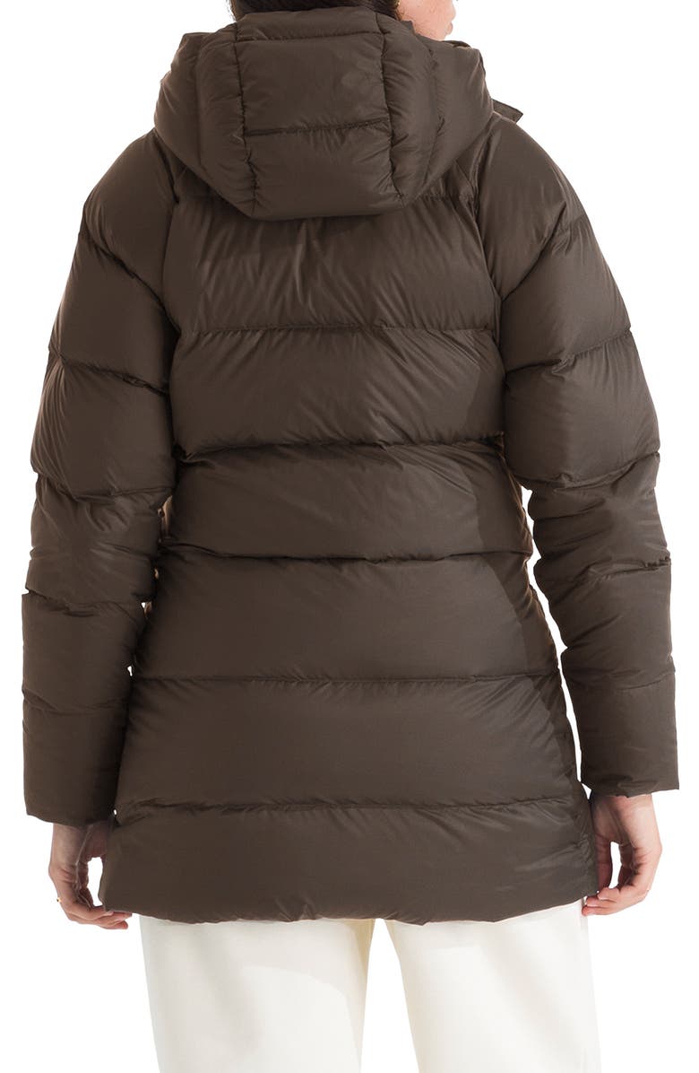 The North Face Hydrenalite<sup>™</sup> City 600 Fill Power Down Hooded Parka, Alternate, color, Smokey Brown