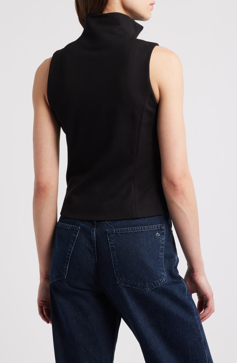 rag & bone Irina Zip Front Vest, Alternate, color,