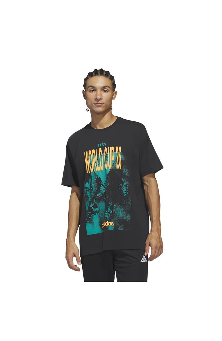 adidas Men's adidas Black 2026 FIFA World Cup Tour T-Shirt, Main, color, Black