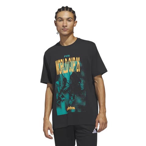 Men's adidas  Black 2026 FIFA World Cup Tour T-Shirt