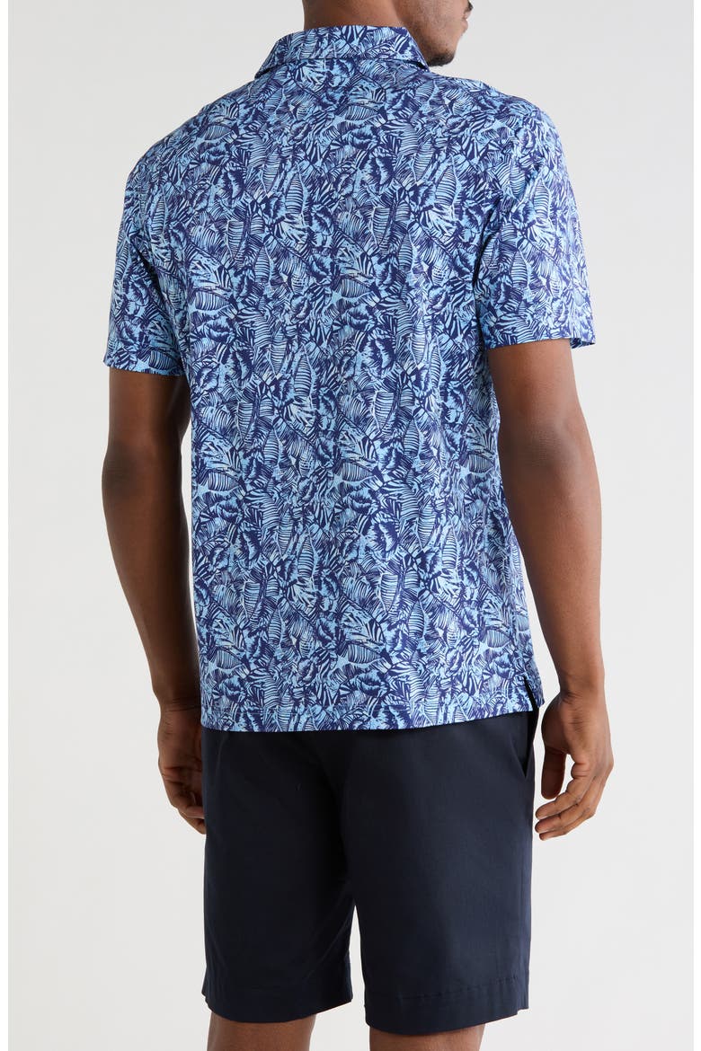 Stretch Cotton Knit Polo, Alternate, color, AIR BLUE