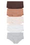 Assorted 5-Pack Breathable Hipster Briefs