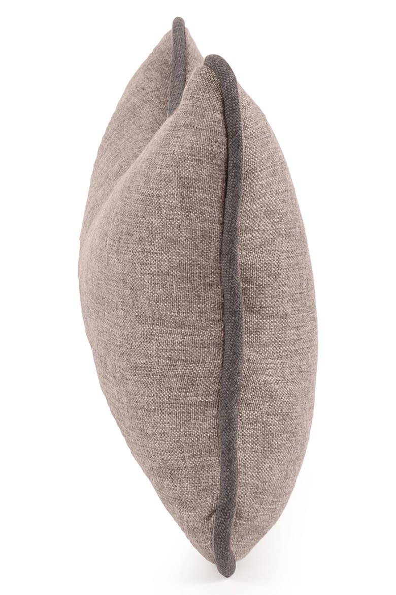 GreenDog Bone Pet Pillow, Alternate, color, LIGHT GRAY