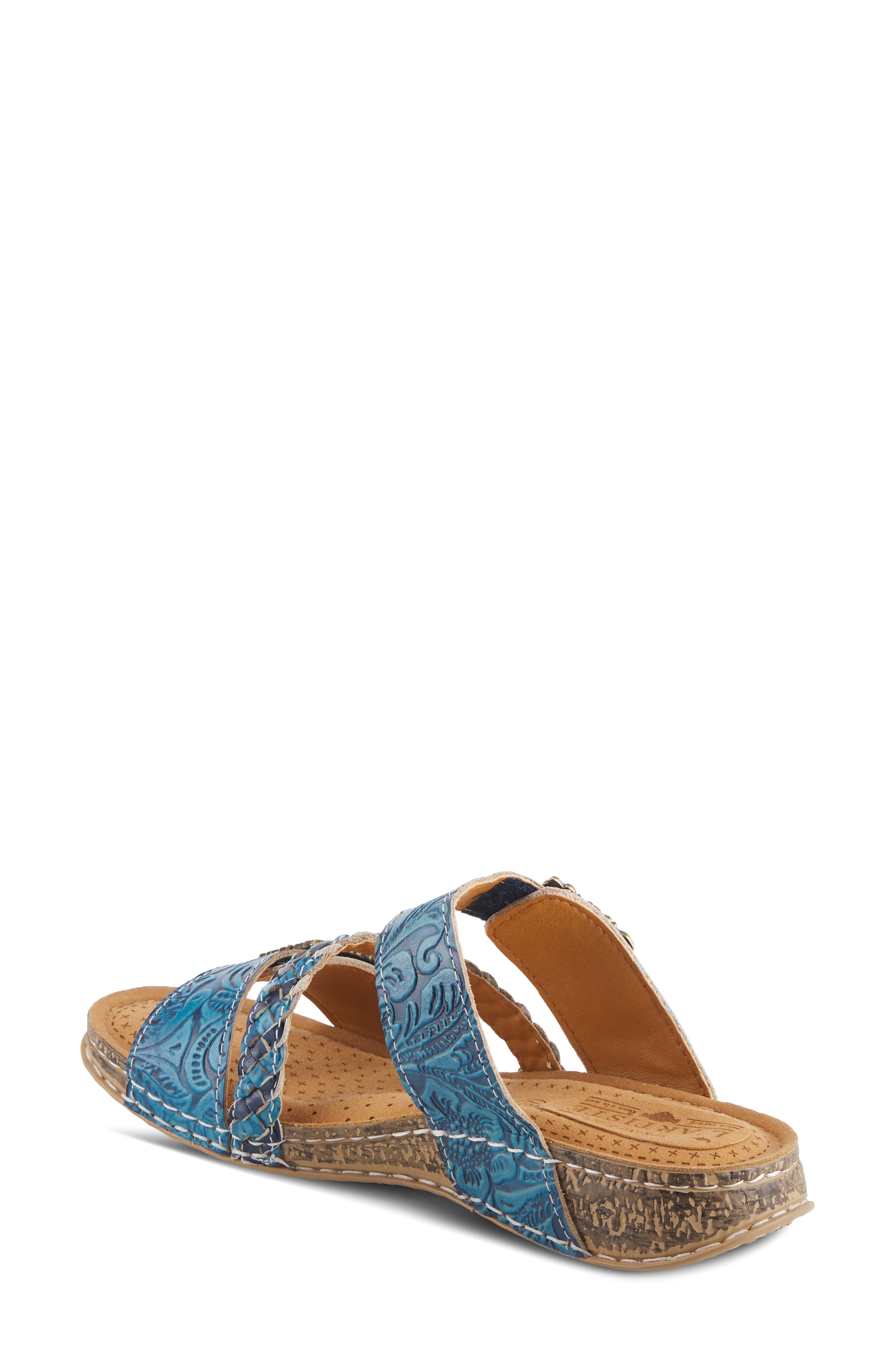 L'Artiste by Spring Step Astra Sandal, Alternate, color, Blue