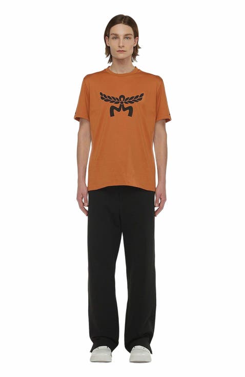 Laurel Logo Print T-Shirt in Organic Cotton