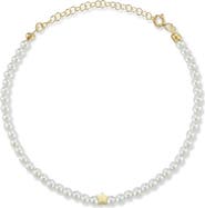 SPHERA MILANO Cultured Pearl Star Charm Bracelet